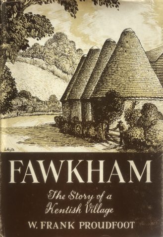 cover of book showing an oast house